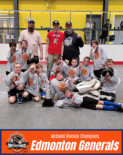 2025 MCDAVID Division Champions BHE1 Invitational Ball Hockey Tournament